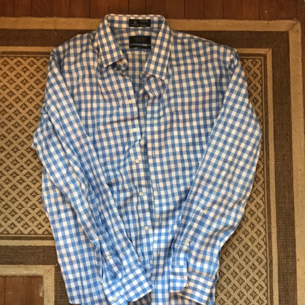 Nordstrom Long Sleeve Trim Fit 34-35